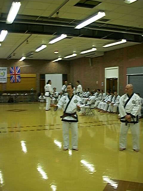 Master Tang Coaching Referees On Sparring Rules